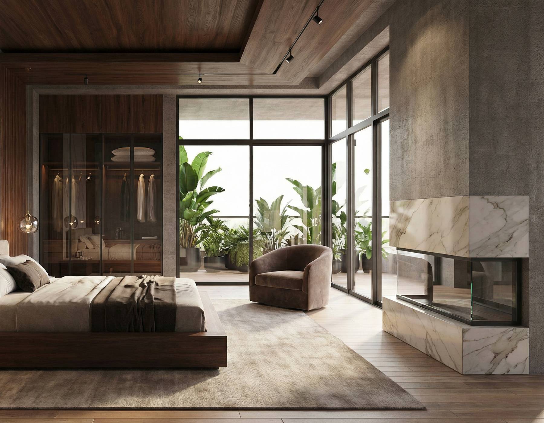 Tropical Bedroom